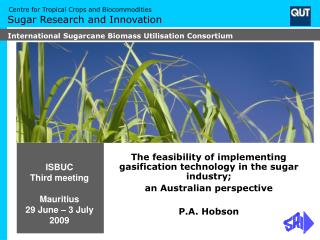 ISBUC Third meeting Mauritius 29 June – 3 July 2009