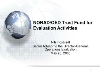 NORAD/OED Trust Fund for Evaluation Activities