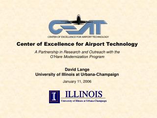 Center of Excellence for Airport Technology