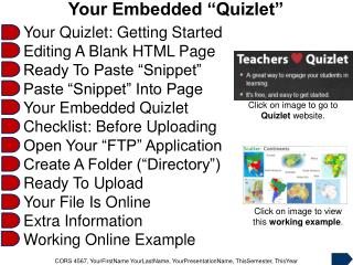 Your Embedded “Quizlet”