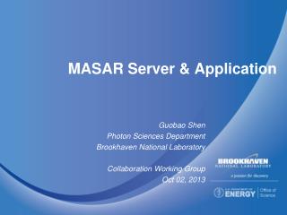 MASAR Server &amp; Application