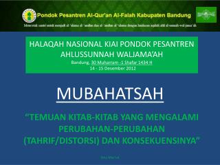 MUBAHATSAH