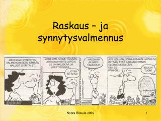 Raskaus – ja synnytysvalmennus