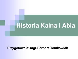 Historia Kaina i Abla