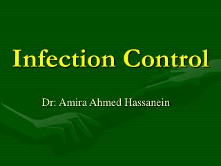 Infection Control