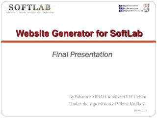 Website Generator for SoftLab