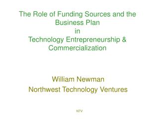 William Newman Northwest Technology Ventures