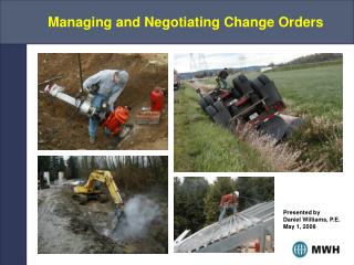 Managing and Negotiating Change Orders