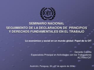 SEMINARIO NACIONAL