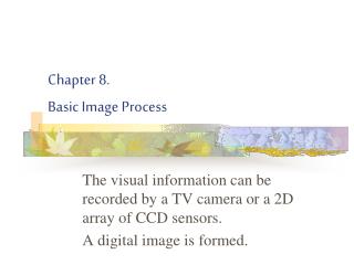Chapter 8. Basic Image Process