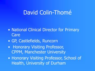 David Colin-Thomé