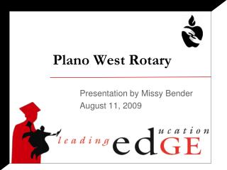 Plano West Rotary