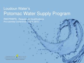 Loudoun Water’s Potomac Water Supply Program