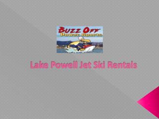 Lake Powell Jet Ski Rentals