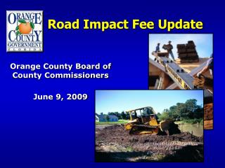 Road Impact Fee Update