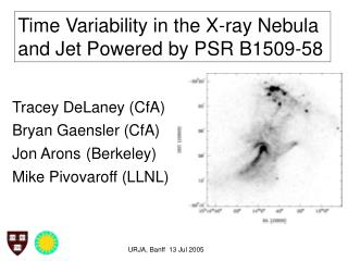 Time Variability in the X-ray Nebula and Jet Powered by PSR B1509-58