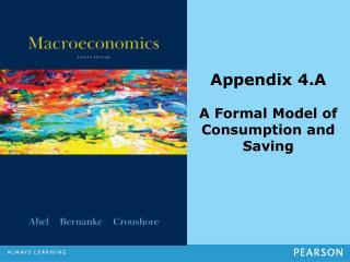Appendix 4.A A Formal Model of Consumption and Saving
