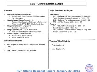 Chapters Bucuresti chapter / Romania / 49 Focus : R&amp;D, Communication &amp; Naval system