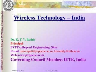 Wireless Technology – India