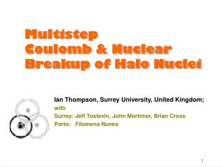 Multistep Coulomb &amp; Nuclear Breakup of Halo Nuclei