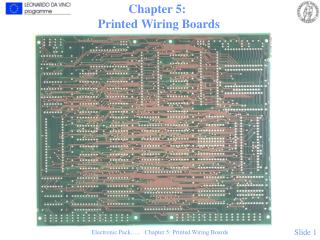 Chapter 5: Printed Wiring Boards