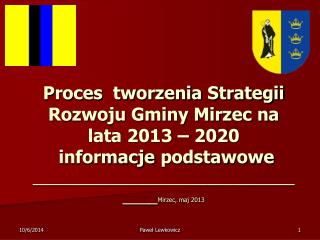 Czym jest i czemu Służy Strategia Rozwoju Gminy