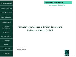 Université Marc Bloch