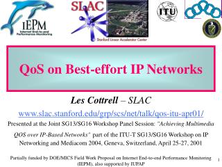 QoS on Best-effort IP Networks