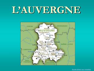 L’AUVERGNE