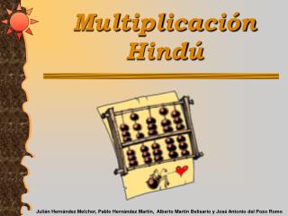 Multiplicación Hindú