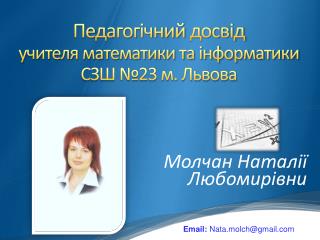 Пе дагогічний досвід учителя математики та інформатики СЗШ №23 м. Львова