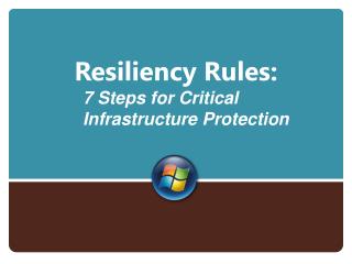 Resiliency Rules: