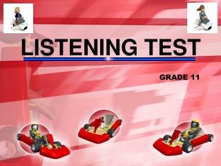 LISTENING TEST