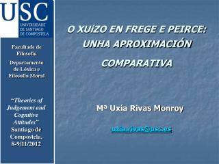 Mª Uxía Rivas Monroy uxia.rivas@usc.es