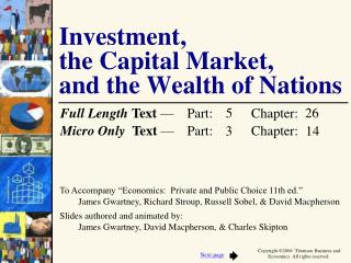 Investment, the Capital Market, and the Wealth of Nations