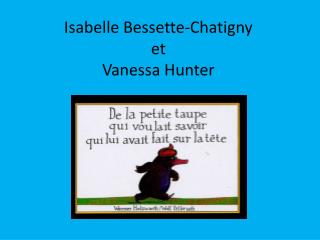 Isabelle Bessette- Chatigny et Vanessa Hunter