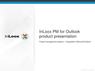 InLoox PM for Outlook product presentation