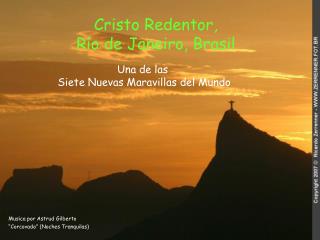 Cristo Redentor, Río de Janeiro, Brasil