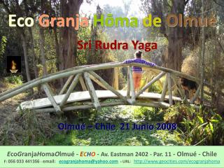Eco Granja Hōma de Olmué