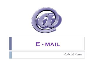 E - mail