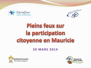 P leins feux sur la participation citoyenne en M auricie