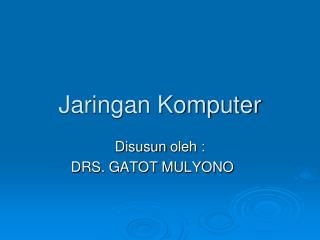 Jaringan Komputer