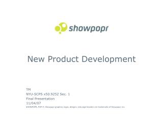 New Product Development