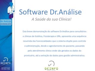 Software Dr.Análise