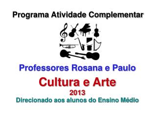 Programa Atividade Complementar