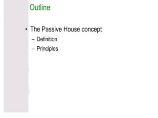 passive house theory