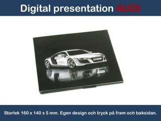 Digital presentation AUDI