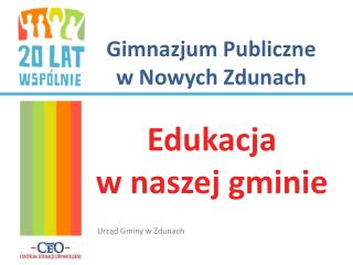 Gimnazjum Publiczne w Nowych Zdunach