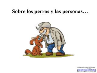 Sobre los perros y las personas…