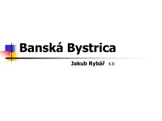 Banská Bystrica